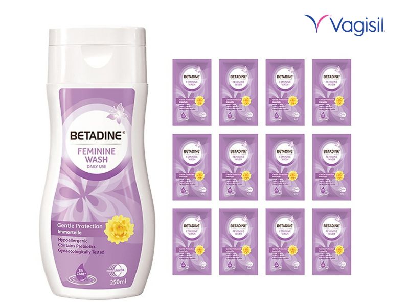 dung dịch vệ sinh phụ nữ dạng gói