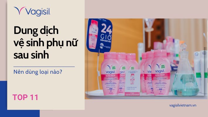 dung dịch vệ sinh phụ nữ sau sinh